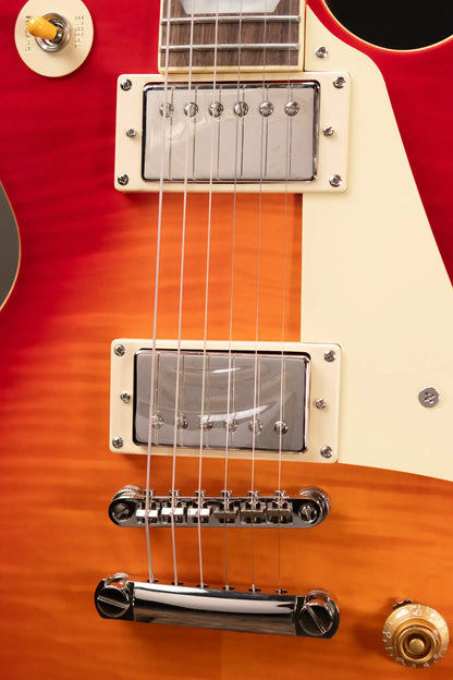 Epiphone 1959 Les Paul Standard Electric Guitar - Aged Dark Cherry Burst with Hardshell Case