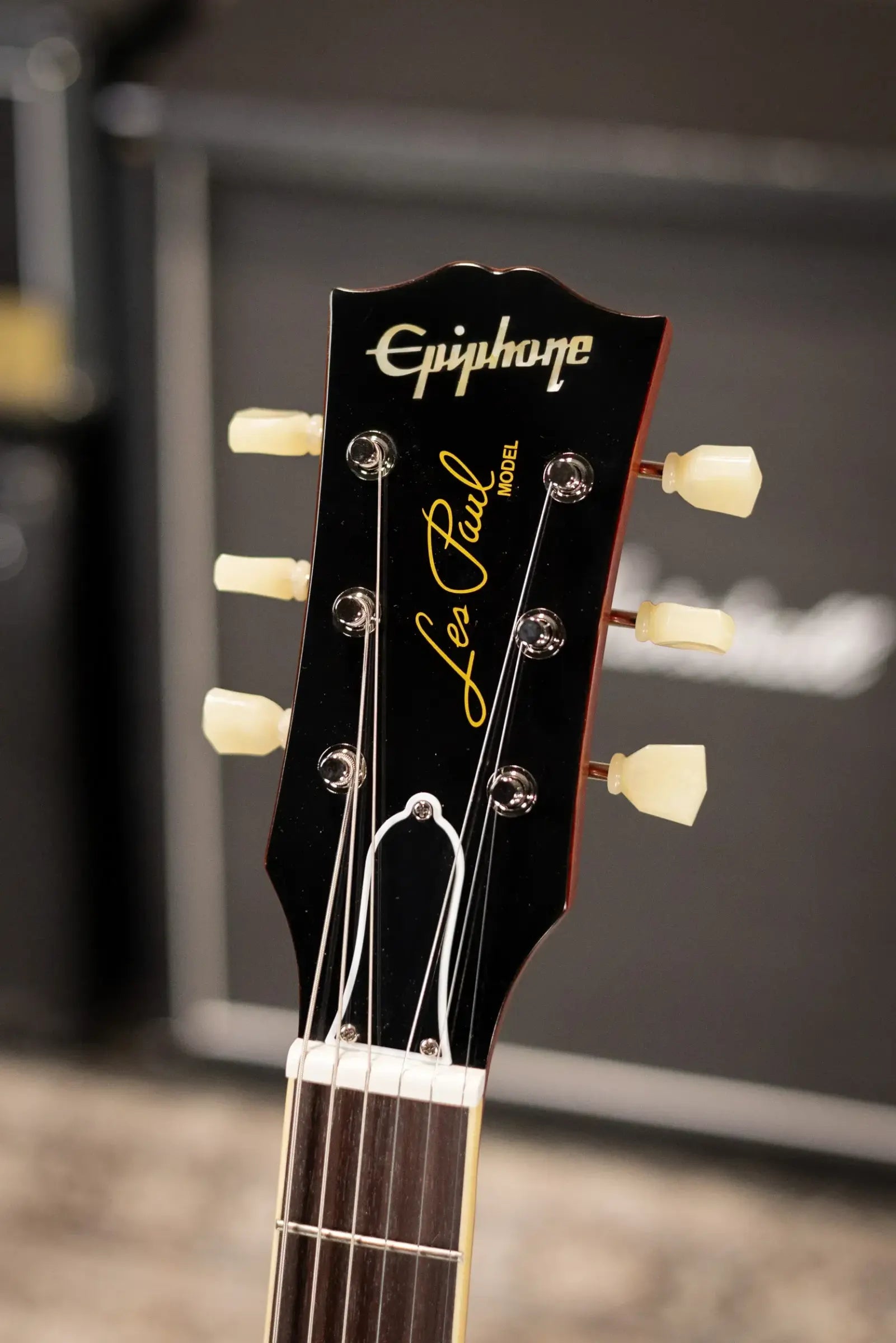 Epiphone 1959 Les Paul Standard Reissue Electric Guitar - Dark Burst with Hardshell Case