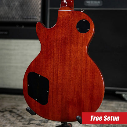 Epiphone 1959 Les Paul Standard Reissue Electric Guitar - Deep Cherry Sunburst with Hardshell Case