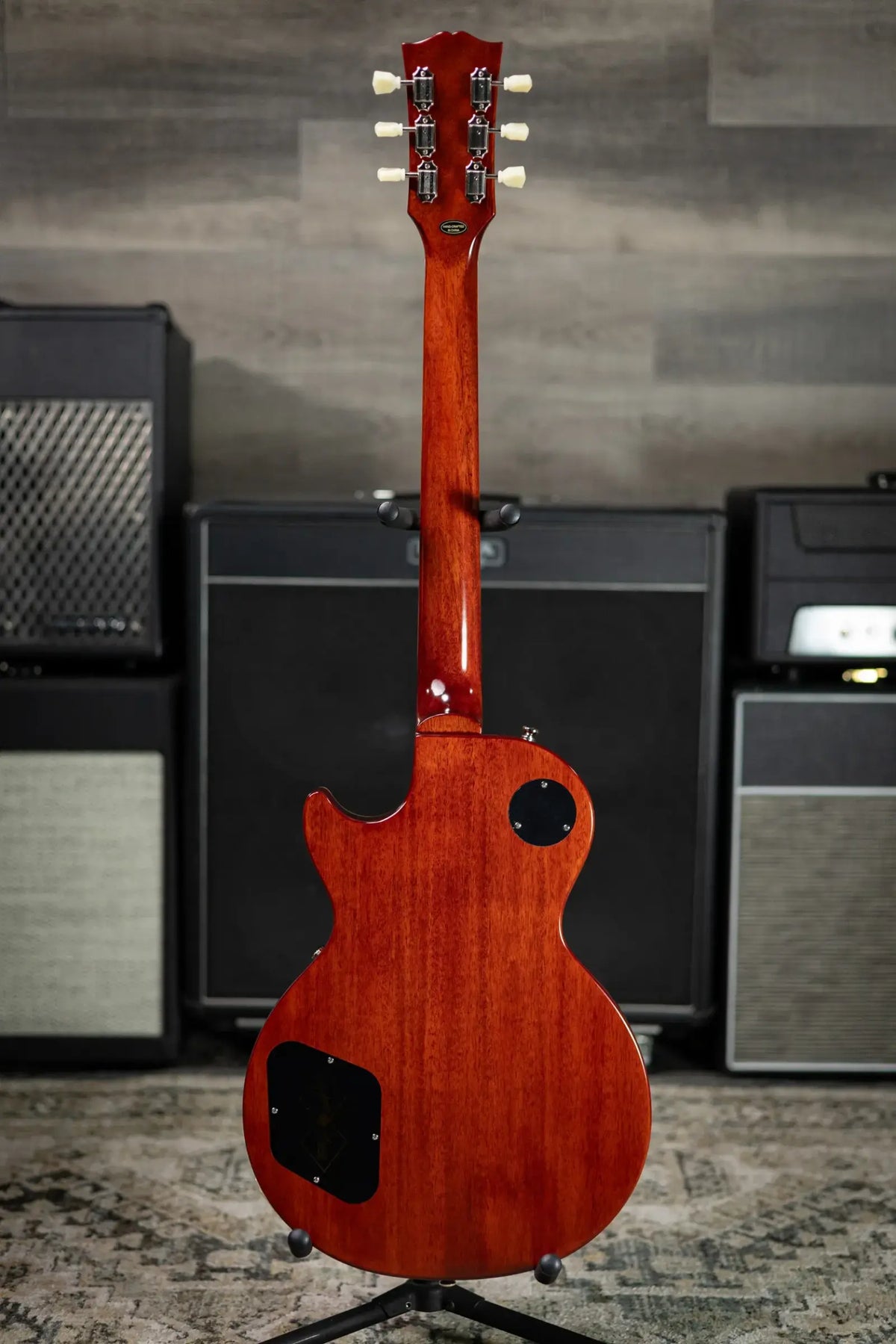 Epiphone 1959 Les Paul Standard Reissue Electric Guitar - Deep Cherry Sunburst with Hardshell Case