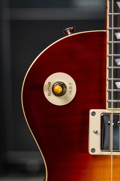 Epiphone 1959 Les Paul Standard Reissue Electric Guitar - Deep Cherry Sunburst with Hardshell Case