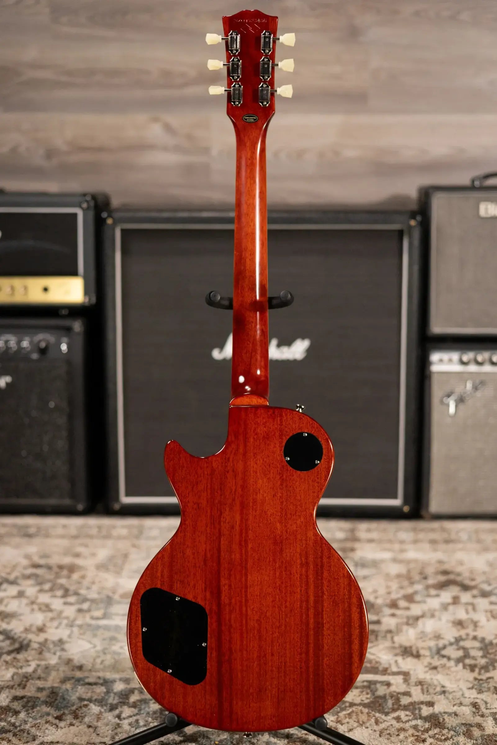 Epiphone 1959 Les Paul Standard Reissue Electric Guitar - Golden Poppy Burst with Hardshell Case