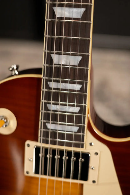 Epiphone 1959 Les Paul Standard Reissue Electric Guitar - Golden Poppy Burst with Hardshell Case