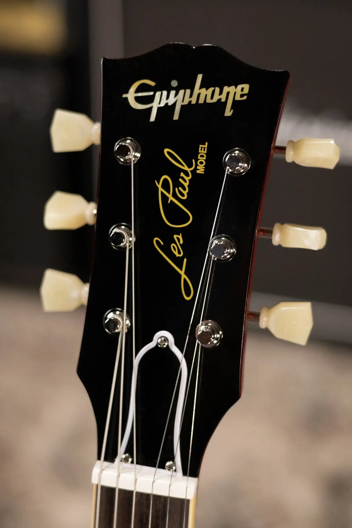 Epiphone 1959 Les Paul Standard Reissue Electric Guitar - Golden Poppy Burst with Hardshell Case