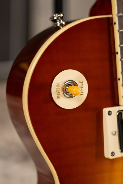 Epiphone 1959 Les Paul Standard Reissue Electric Guitar - Golden Poppy Burst with Hardshell Case