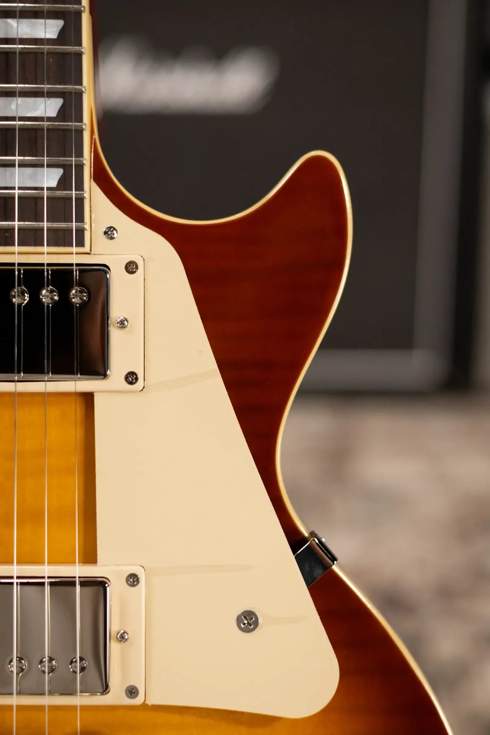 Epiphone 1959 Les Paul Standard Reissue Electric Guitar - Golden Poppy Burst with Hardshell Case
