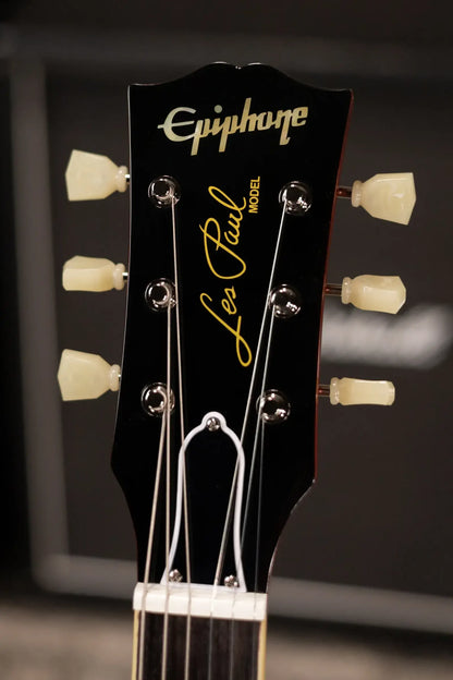 Epiphone 1959 Les Paul Standard Reissue Electric Guitar - Golden Poppy Burst with Hardshell Case