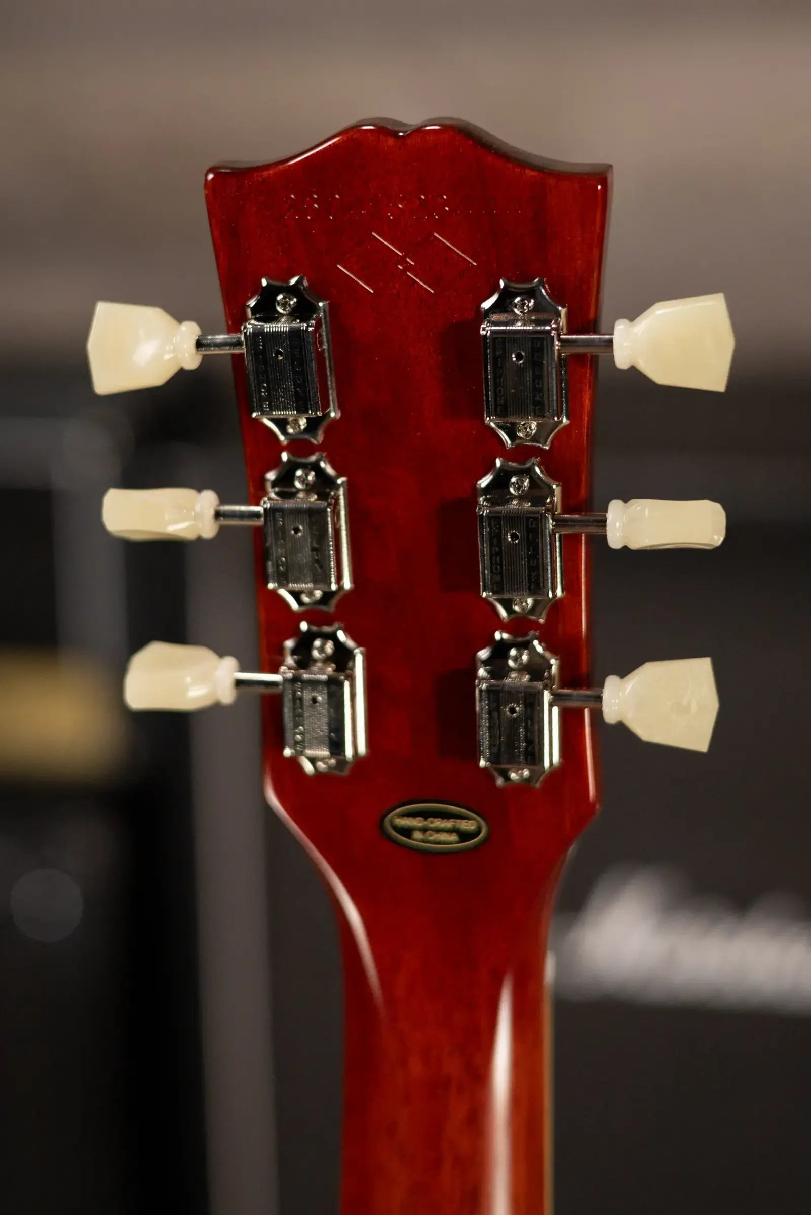 Epiphone 1959 Les Paul Standard Reissue Electric Guitar - Golden Poppy Burst with Hardshell Case