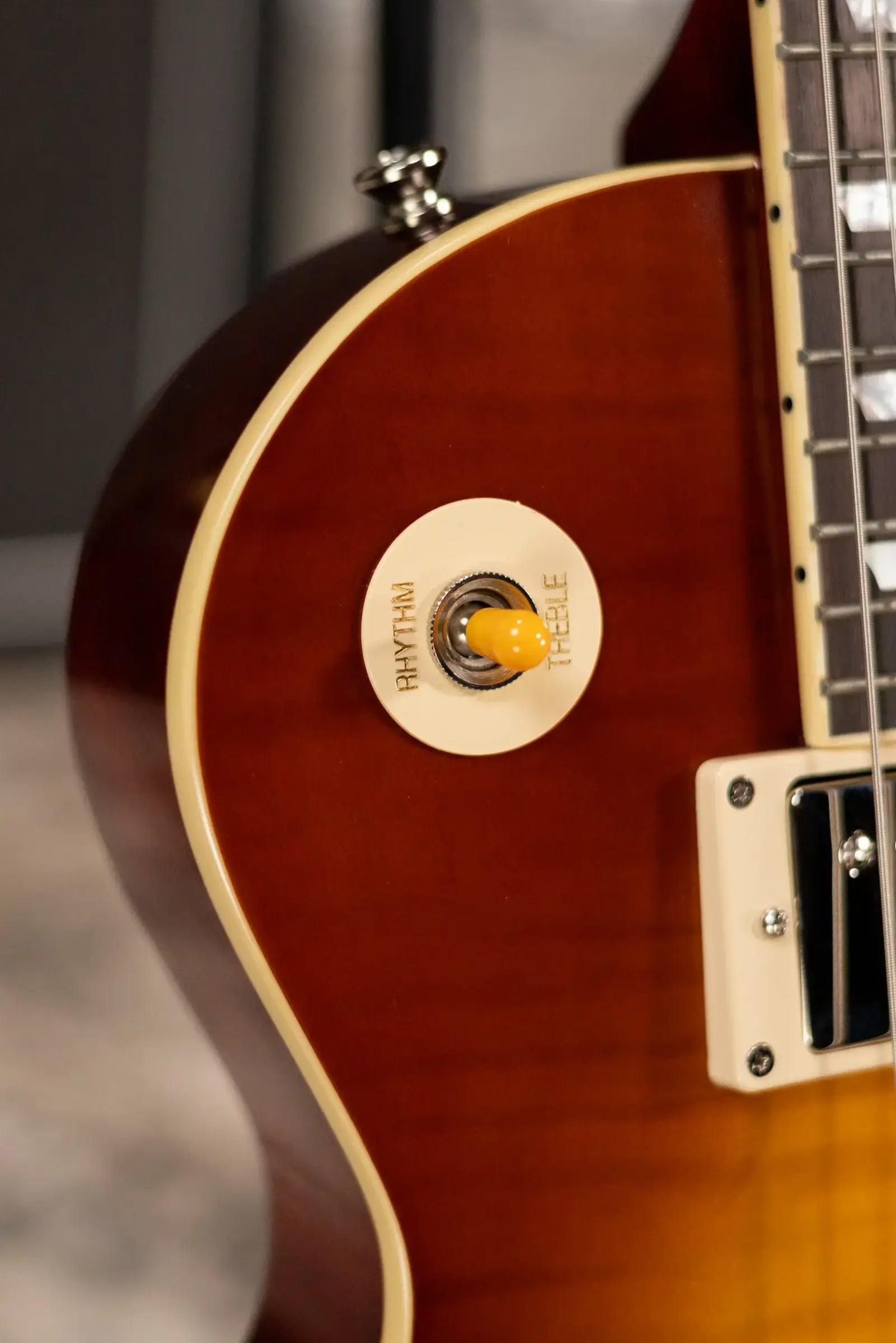 Epiphone 1959 Les Paul Standard Reissue Electric Guitar - Golden Poppy Burst with Hardshell Case