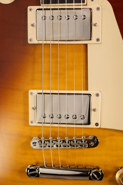 Epiphone 1959 Les Paul Standard Reissue Electric Guitar - Golden Poppy Burst with Hardshell Case