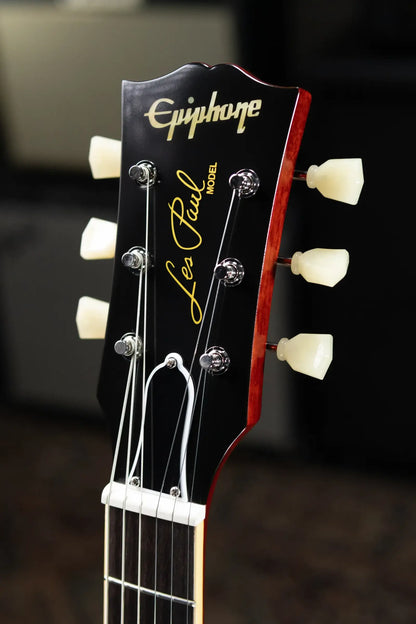 Epiphone 1959 Les Paul Standard Reissue Electric Guitar - Golden Poppy Burst with Hardshell Case