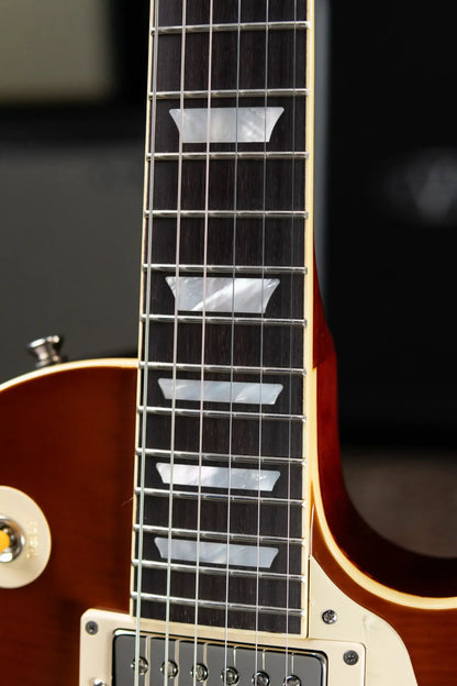 Epiphone 1959 Les Paul Standard Reissue Electric Guitar - Golden Poppy Burst with Hardshell Case
