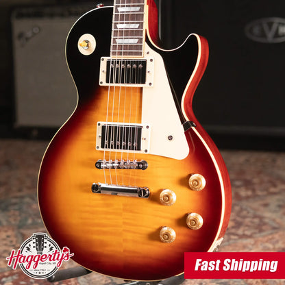 Epiphone 1959 Les Paul Standard Reissue Electric Guitar - Washed Bourbon Burst with Hardshell Case