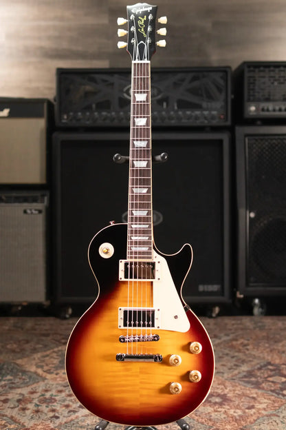 Epiphone 1959 Les Paul Standard Reissue Electric Guitar - Washed Bourbon Burst with Hardshell Case