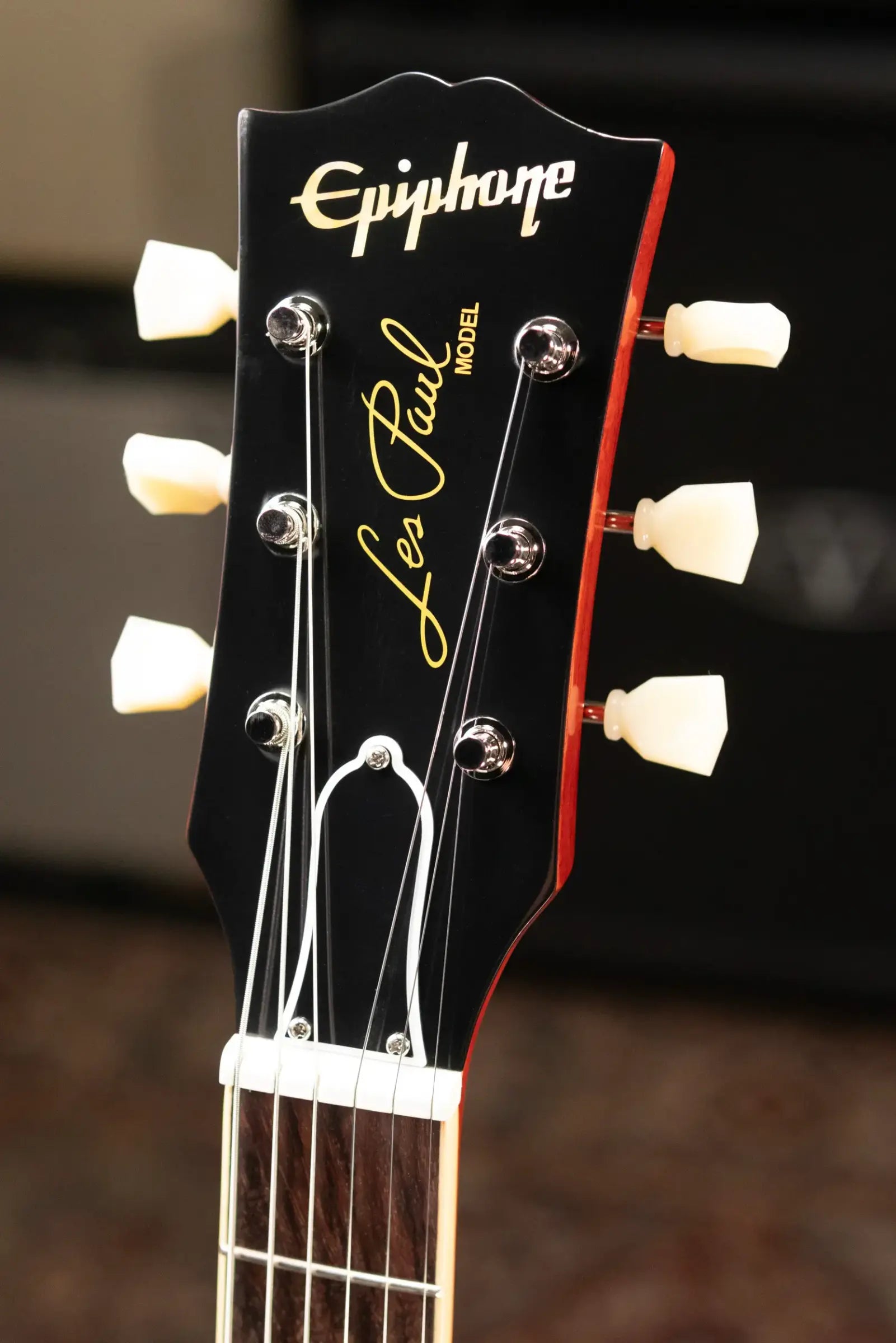 Epiphone 1959 Les Paul Standard Reissue Electric Guitar - Washed Bourbon Burst with Hardshell Case