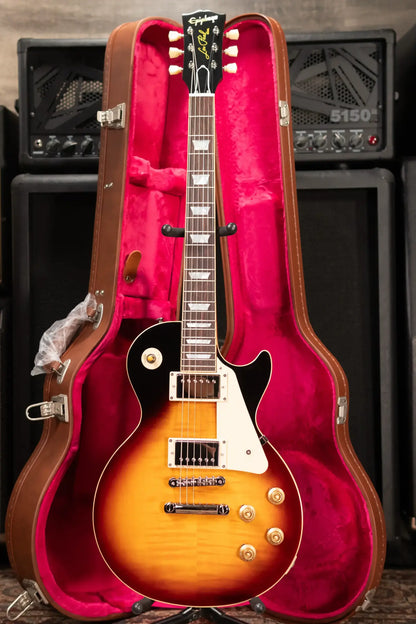 Epiphone 1959 Les Paul Standard Reissue Electric Guitar - Washed Bourbon Burst with Hardshell Case