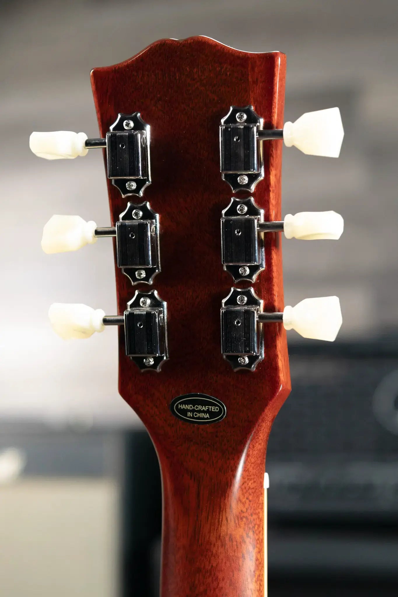 Epiphone 1959 Les Paul Standard Reissue Electric Guitar - Washed Bourbon Burst with Hardshell Case