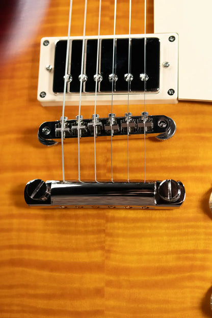 Epiphone 1959 Les Paul Standard Reissue Electric Guitar - Washed Bourbon Burst with Hardshell Case