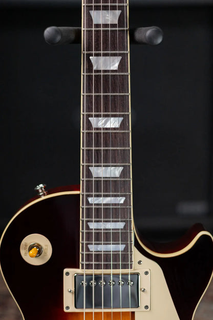 Epiphone 1959 Les Paul Standard Reissue Electric Guitar - Washed Bourbon Burst with Hardshell Case