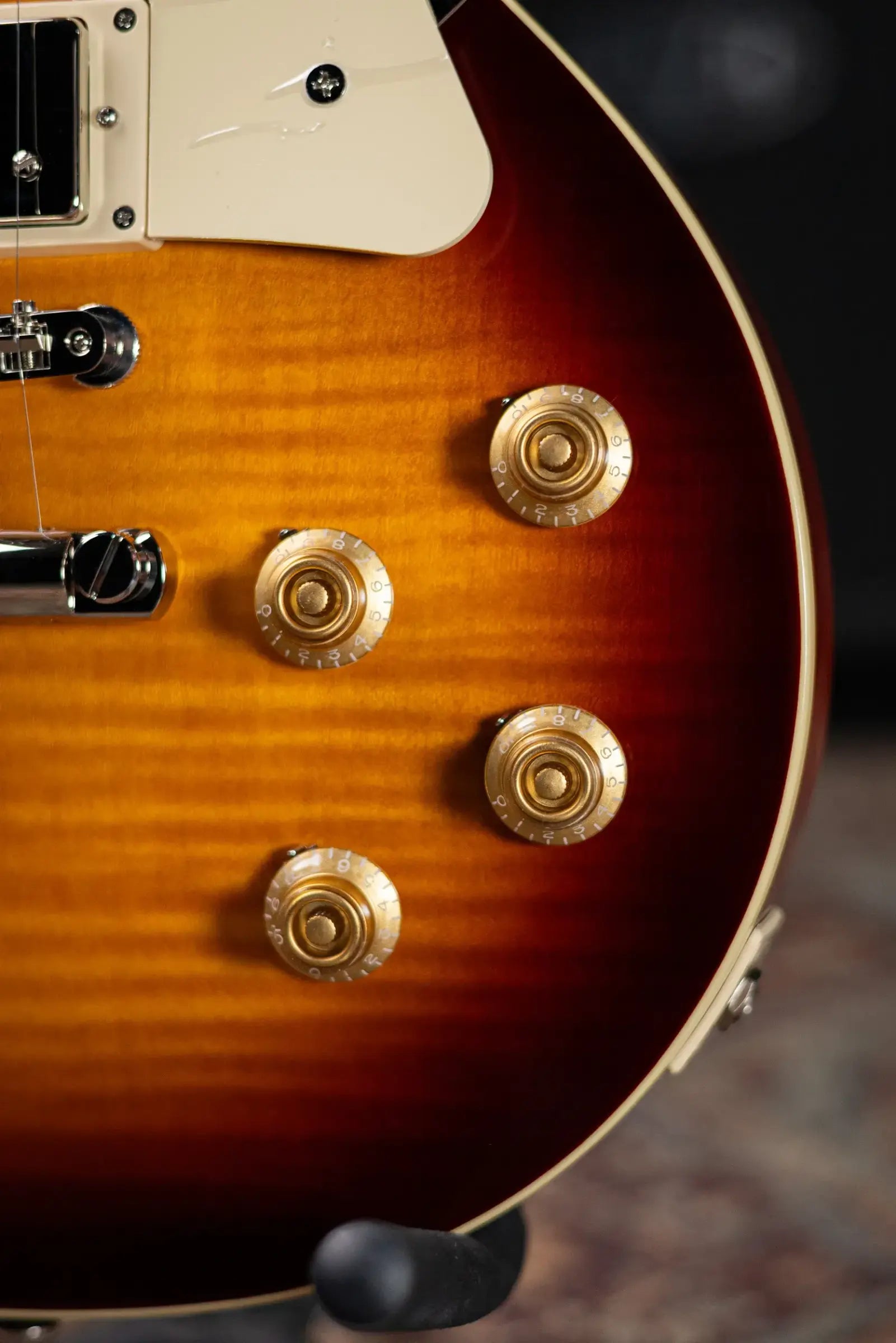 Epiphone 1959 Les Paul Standard Reissue Electric Guitar - Washed Bourbon Burst with Hardshell Case