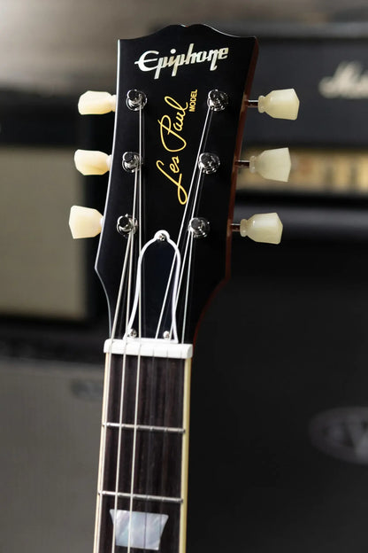 Epiphone 1959 Les Paul Standard Reissue Electric Guitar - Washed Bourbon Burst with Hardshell Case