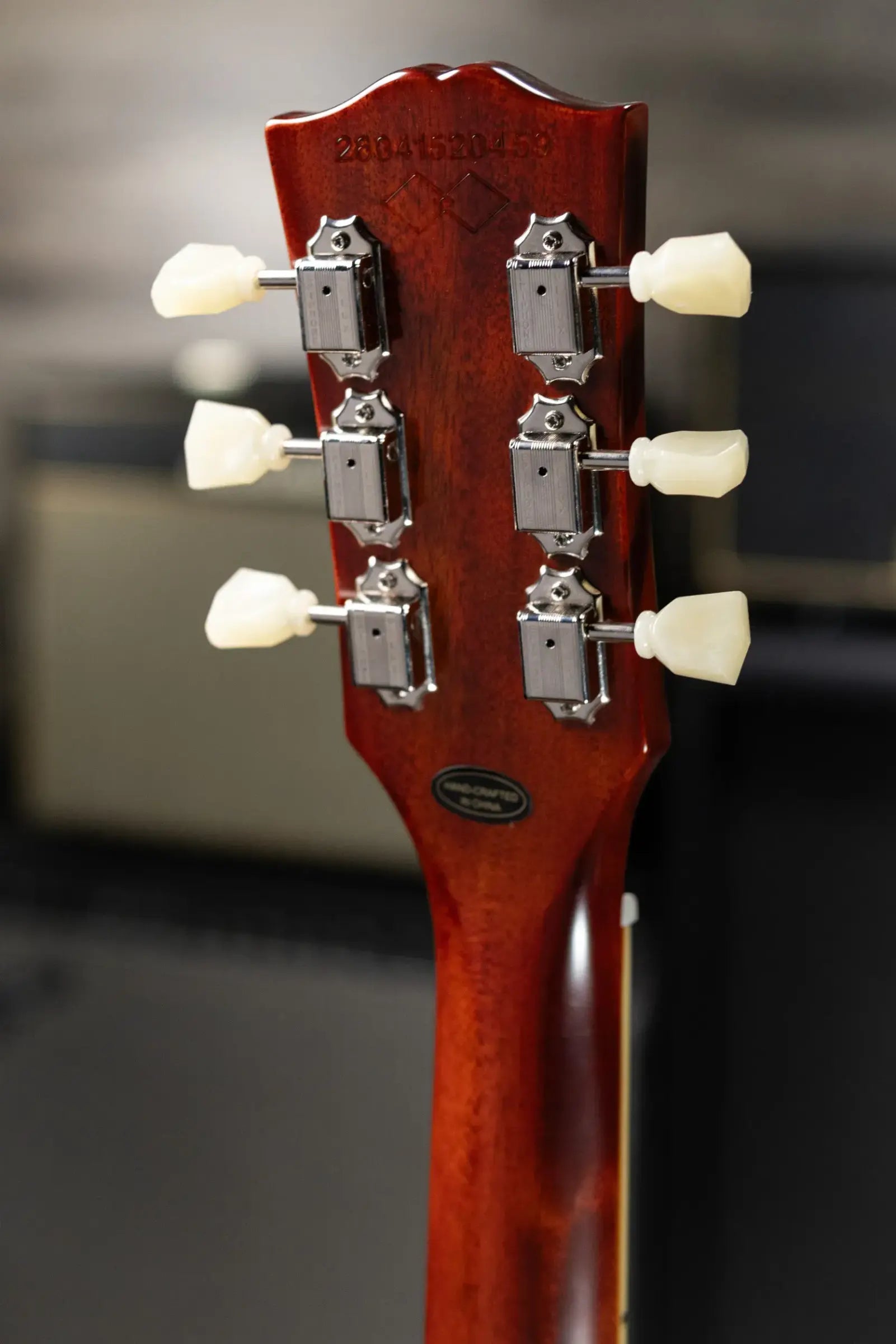 Epiphone 1959 Les Paul Standard Reissue Electric Guitar - Washed Bourbon Burst with Hardshell Case