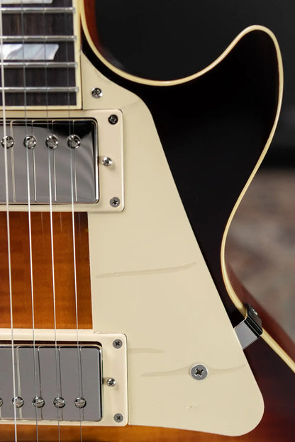 Epiphone 1959 Les Paul Standard Reissue Electric Guitar - Washed Bourbon Burst with Hardshell Case