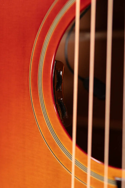 Epiphone 1960 Hummingbird Reissue Acoustic/Electric Guitar - Heritage Cherry Sunburst with Hardshell Case