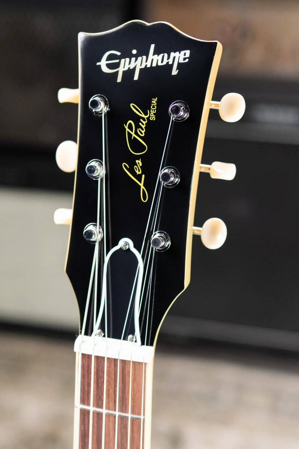 Epiphone 1960 Les Paul Special Double Cut Reissue Electric Guitar - TV Yellow with Hardshell Case