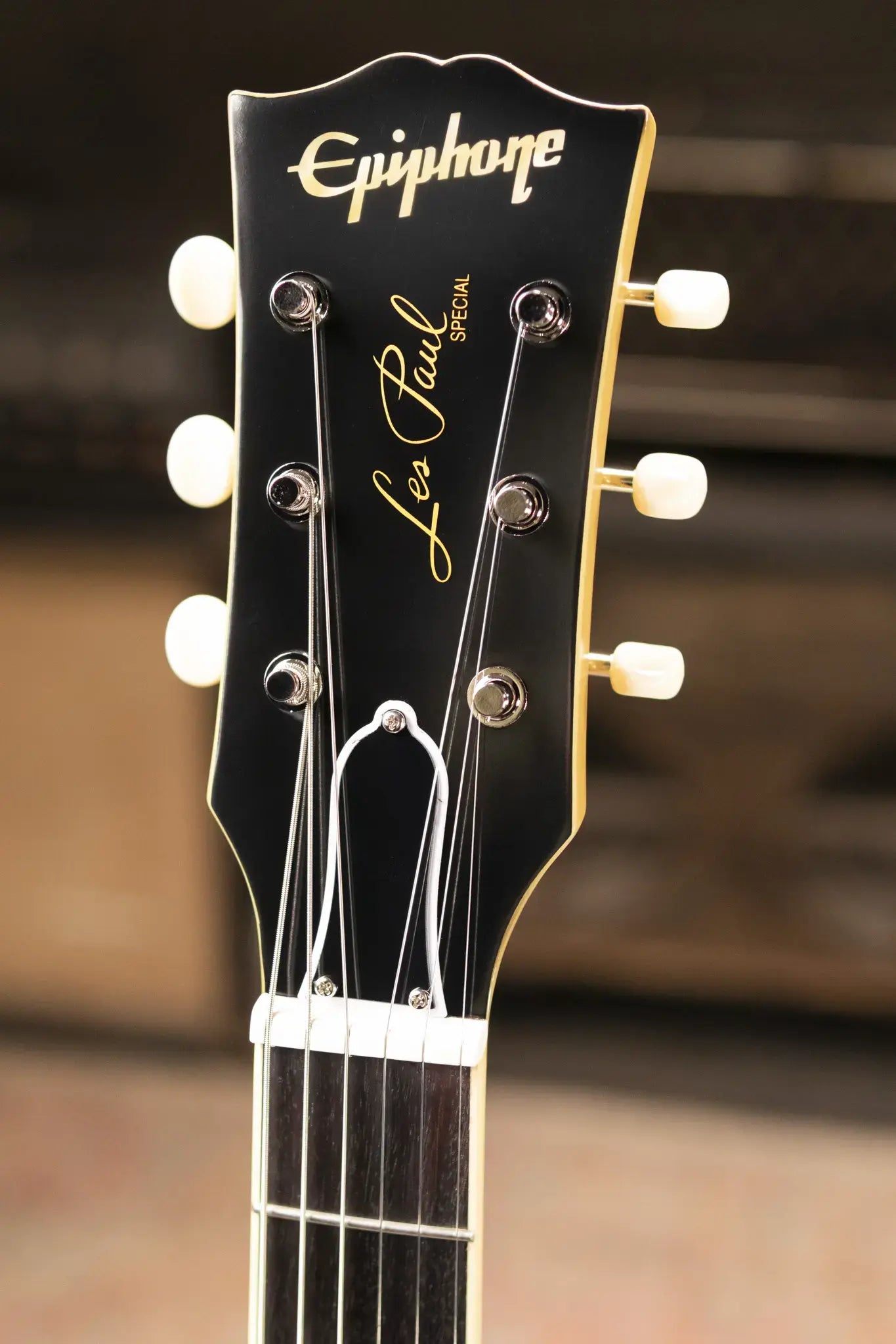 Epiphone 1960 Les Paul Special Double Cut Reissue Electric Guitar - TV Yellow with Hardshell Case