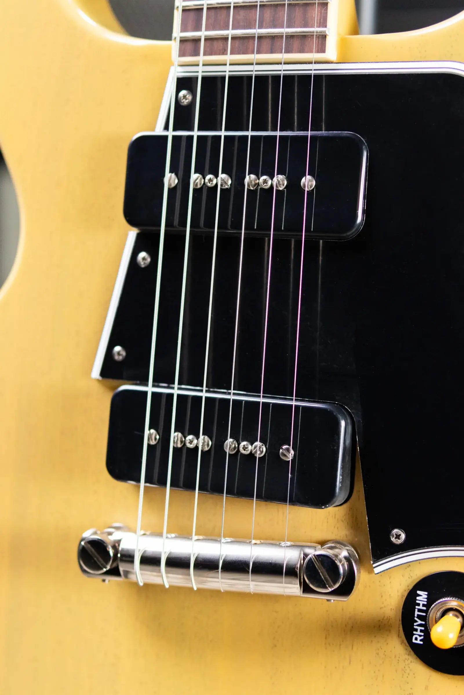 Epiphone 1960 Les Paul Special Double Cut Reissue Electric Guitar - TV Yellow with Hardshell Case