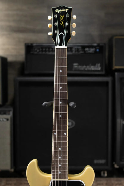 Epiphone 1960 Les Paul Special Double Cut Reissue Electric Guitar - TV Yellow with Hardshell Case - Floor Model