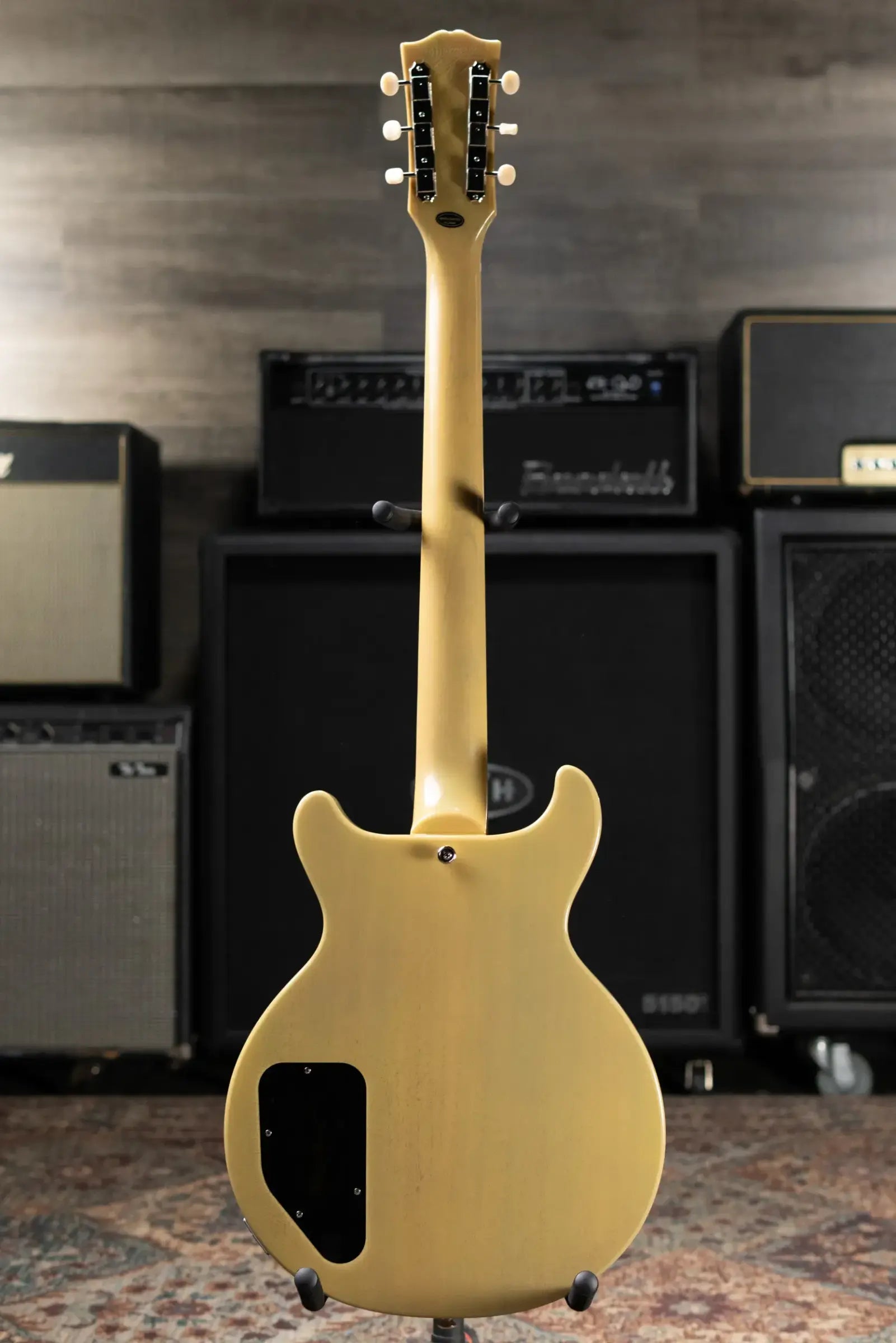Epiphone 1960 Les Paul Special Double Cut Reissue Electric Guitar - TV Yellow with Hardshell Case - Floor Model