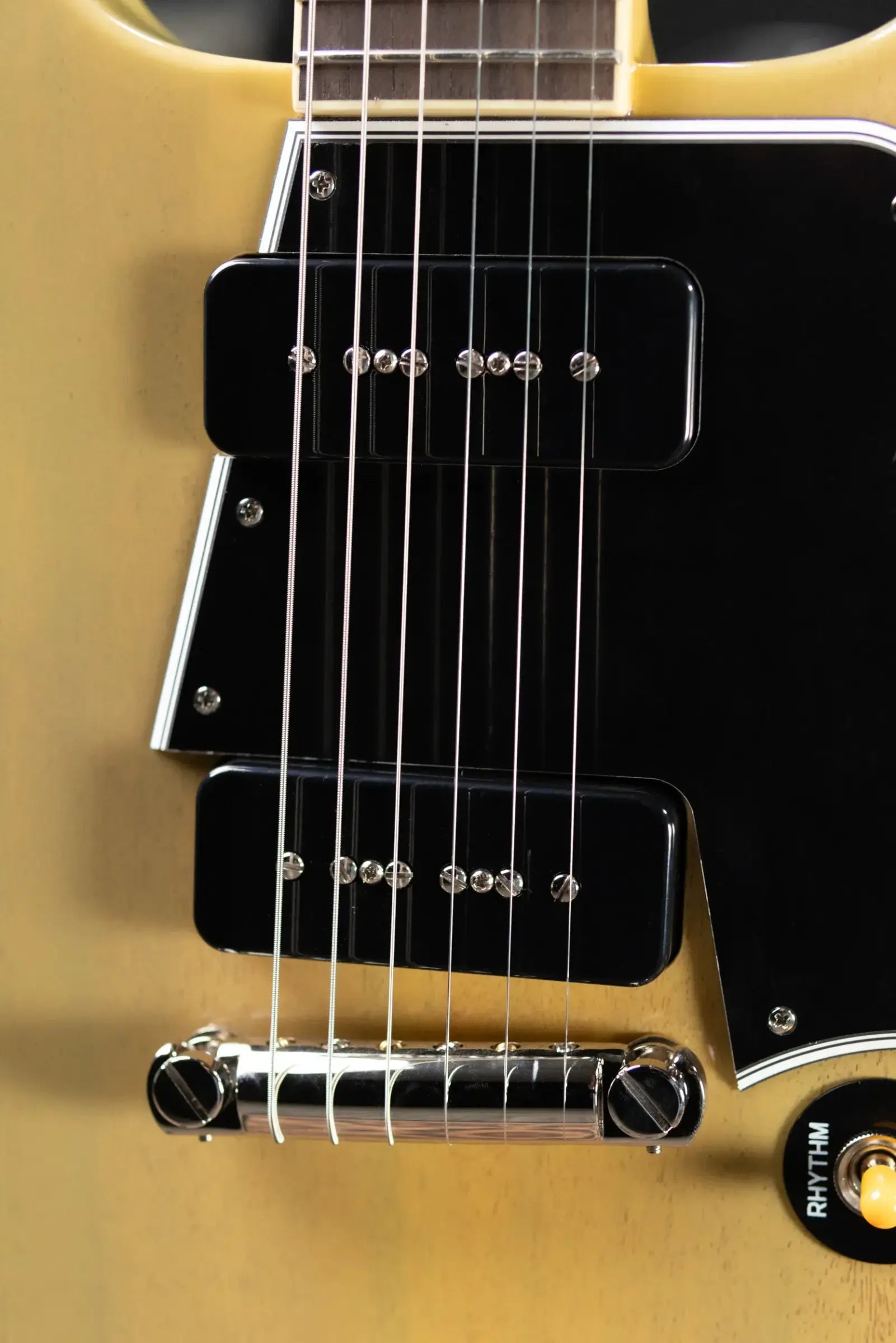 Epiphone 1960 Les Paul Special Double Cut Reissue Electric Guitar - TV Yellow with Hardshell Case - Floor Model