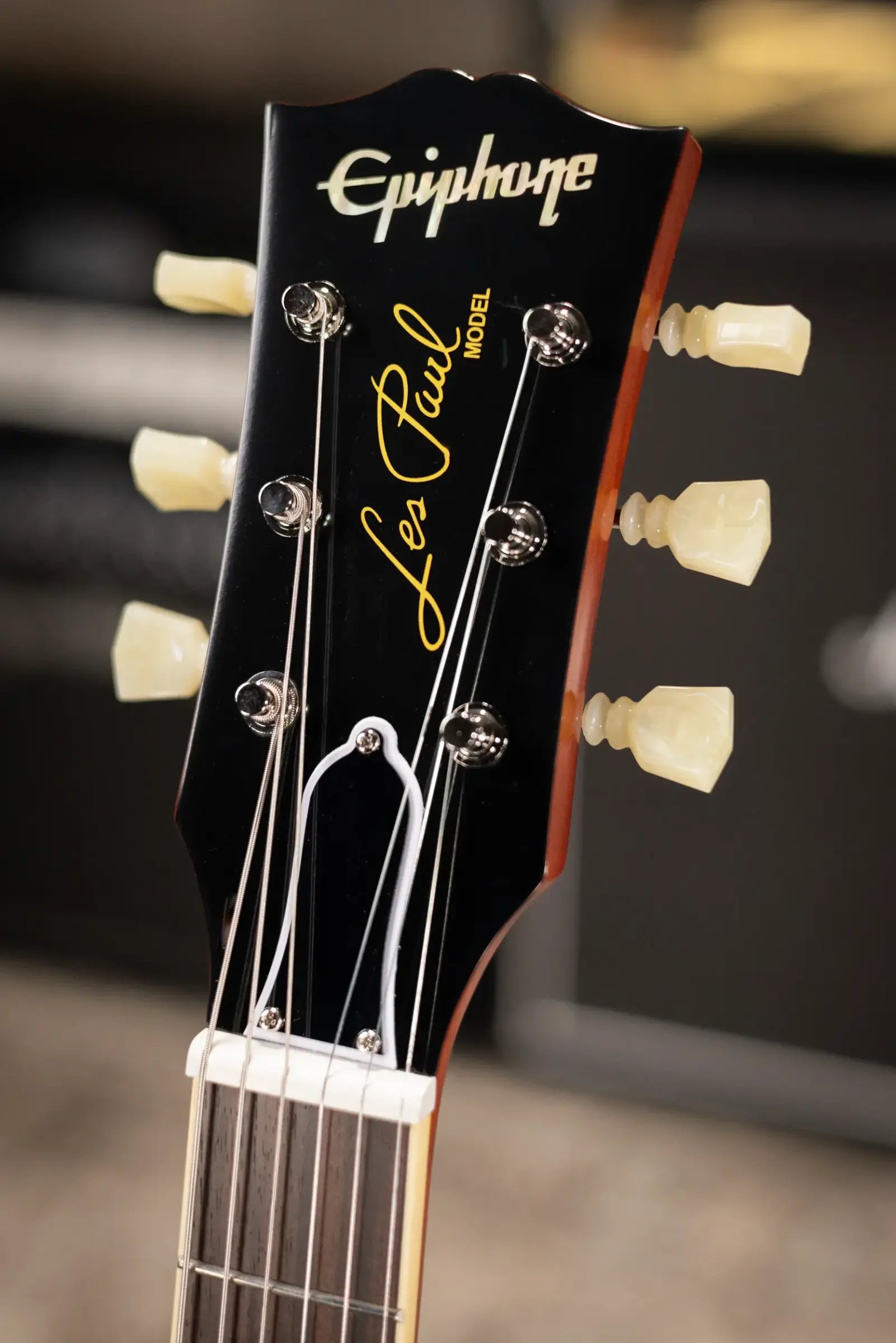 Epiphone 1960 Les Paul Standard Reissue Electric Guitar - Iced Tea Burst with Hardshell Case