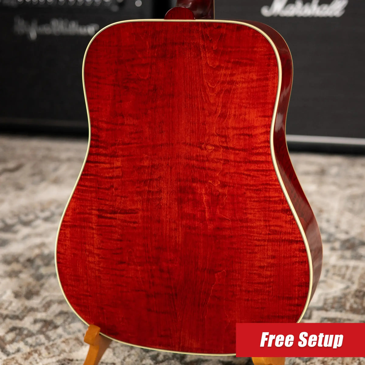 Epiphone 1963 Dove Reissue Acoustic/Electric Guitar with Hardshell Case