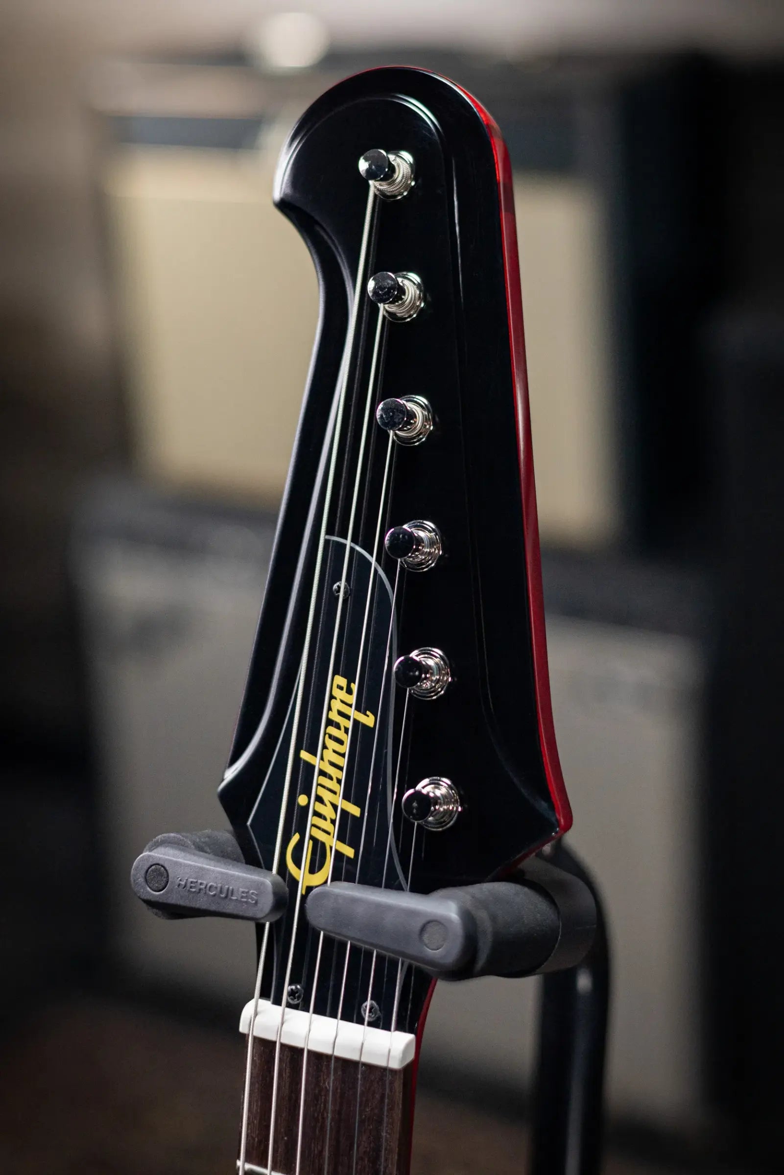 Epiphone 1963 Firebird I Reissue Electric Guitar - Cherry with Hardshell Case