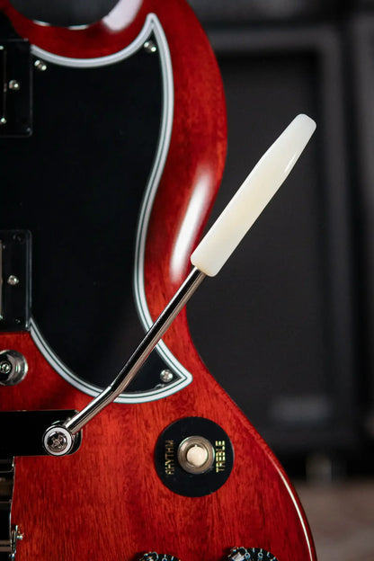 Epiphone 1964 SG Standard with Maestro Vibrola Reissue Electric Guitar - Cherry Red with Hardshell Case