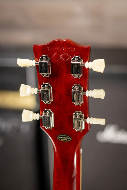 Epiphone 1964 SG Standard with Maestro Vibrola Reissue Electric Guitar - Cherry Red with Hardshell Case