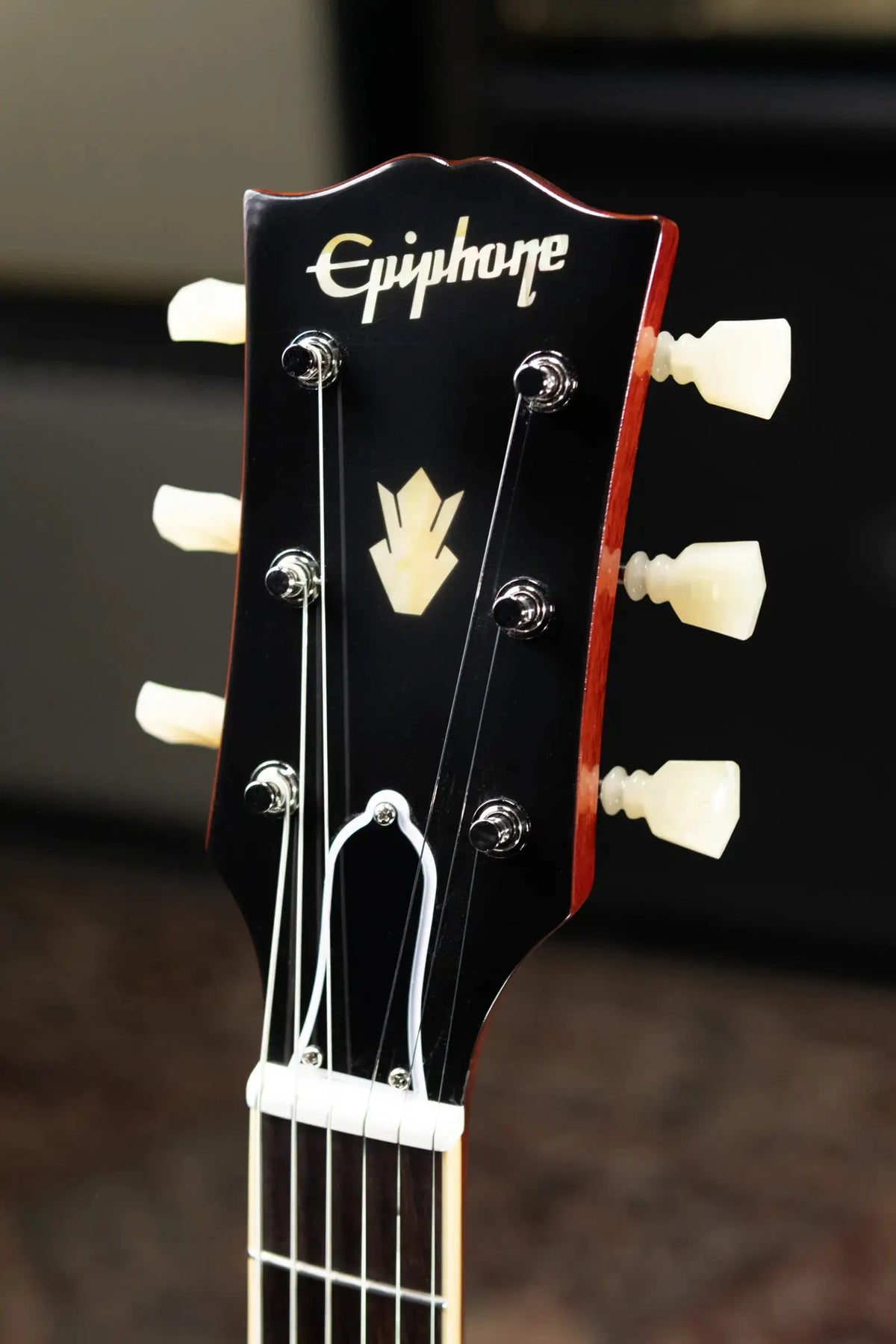 Epiphone 1964 SG Standard with Maestro Vibrola Reissue Electric Guitar - Cherry Red with Hardshell Case - Used