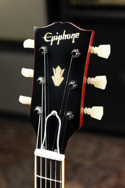 Epiphone 1964 SG Standard with Maestro Vibrola Reissue Electric Guitar - Cherry Red with Hardshell Case - Used