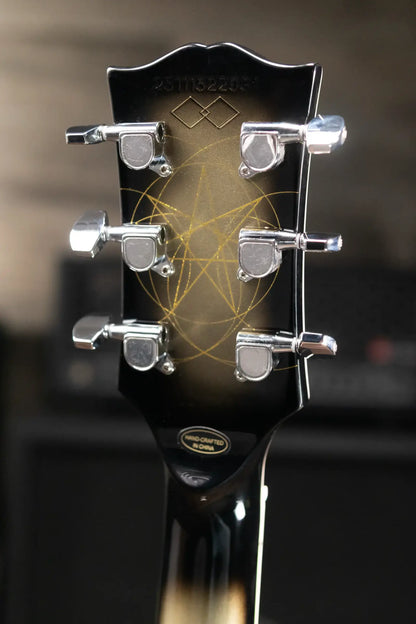 Epiphone Adam Jones 1979 Les Paul Custom Electric Guitar - Antique Silverburst with Hardshell Case