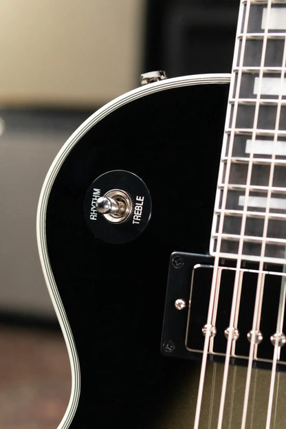 Epiphone Adam Jones 1979 Les Paul Custom Electric Guitar - Antique Silverburst with Hardshell Case