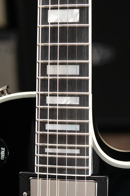 Epiphone Adam Jones 1979 Les Paul Custom Electric Guitar - Antique Silverburst with Hardshell Case