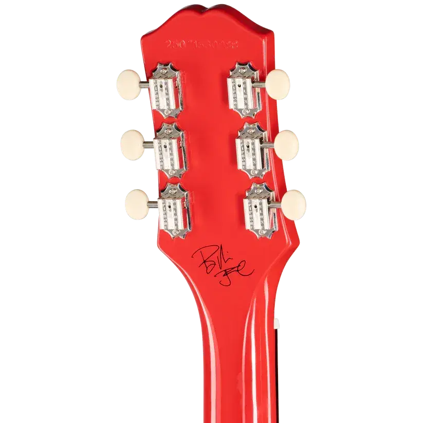Epiphone Billie Joe Armstrong Les Paul Junior Electric Guitar - Radiant Red with Hardshell Case