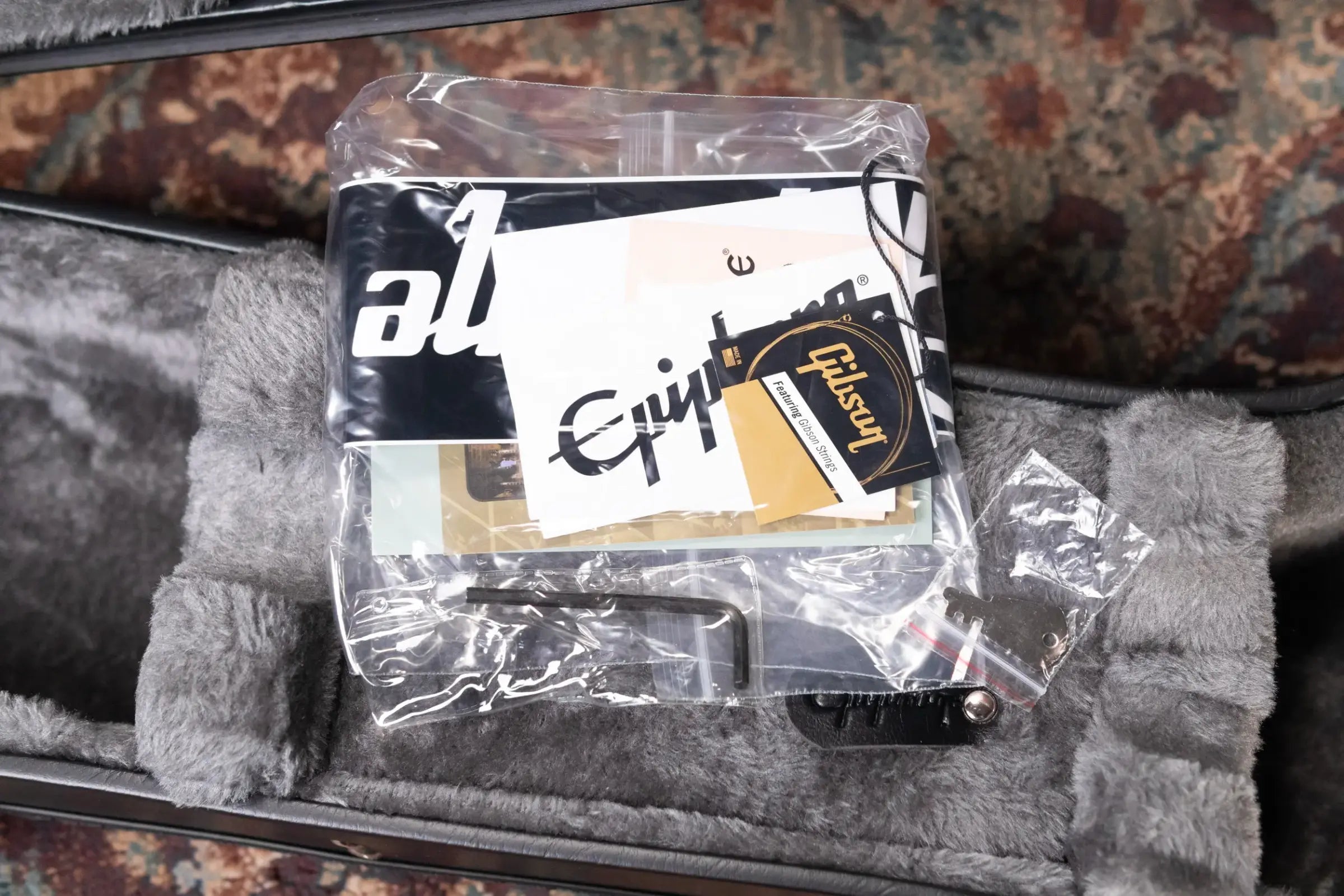 Epiphone Bonehead Signature Riviera Electric Guitar - Dark Tobacco Sunburst with Hardshell Case