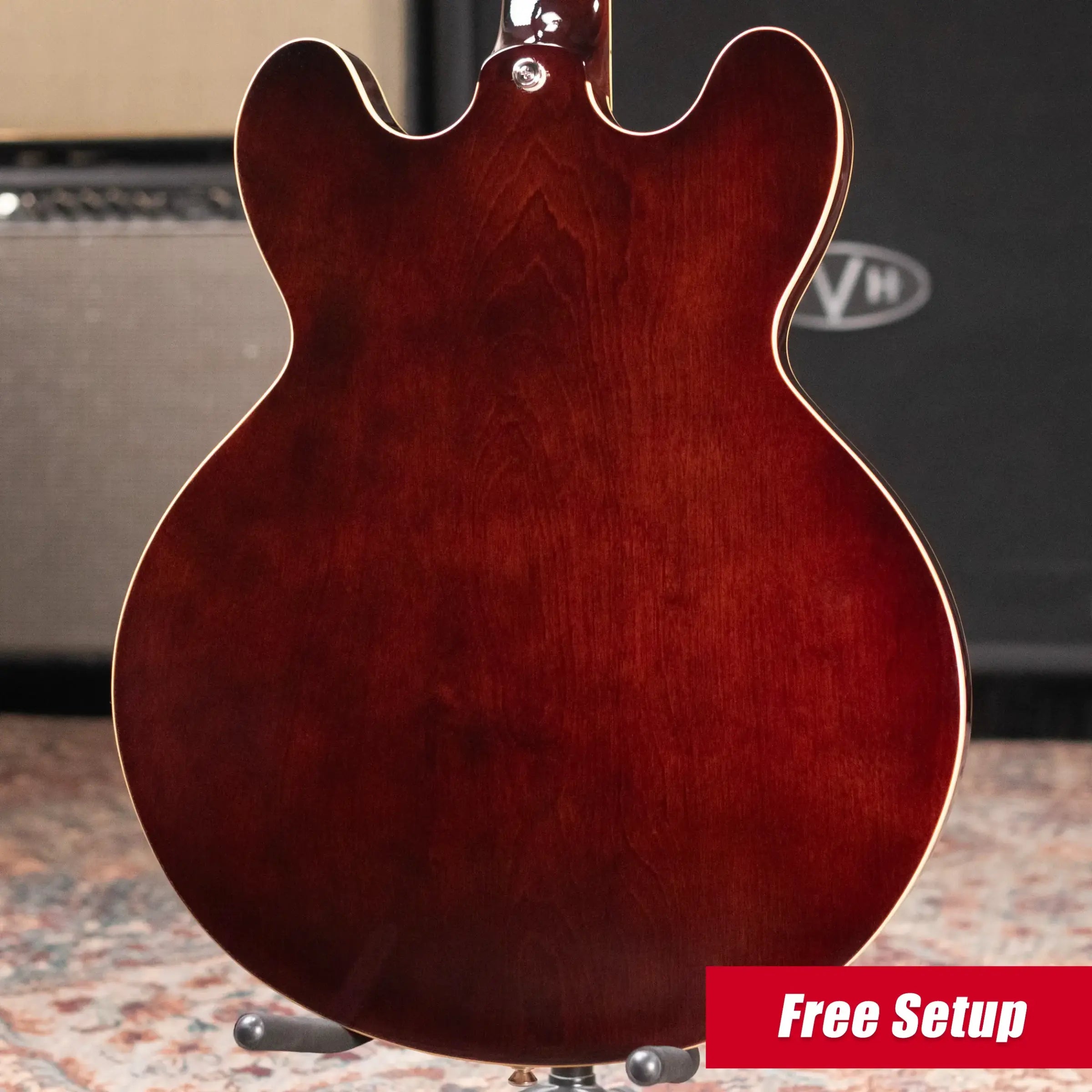 Epiphone Casino Hollowbody Electric Guitar - Vintage Sunburst with Gig Bag