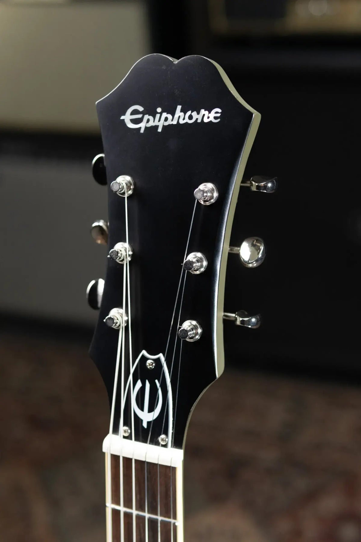Epiphone Casino Worn Electric Guitar - Olive Drab with Gig Bag - Used