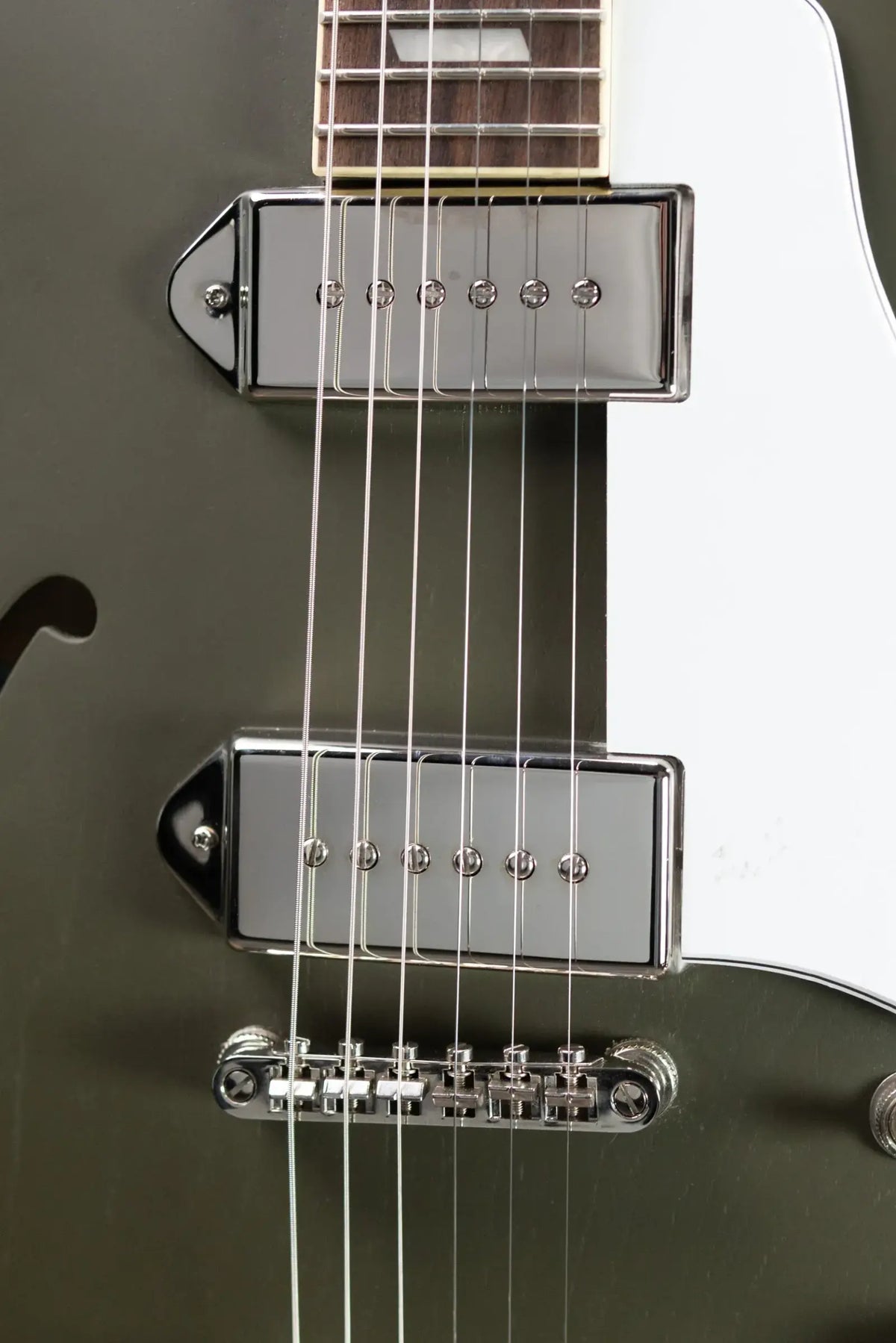 Epiphone Casino Worn Electric Guitar - Olive Drab with Gig Bag - Used