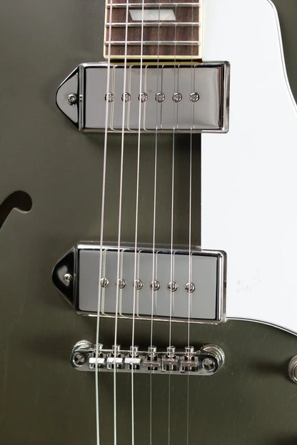 Epiphone Casino Worn Electric Guitar - Olive Drab with Gig Bag - Used